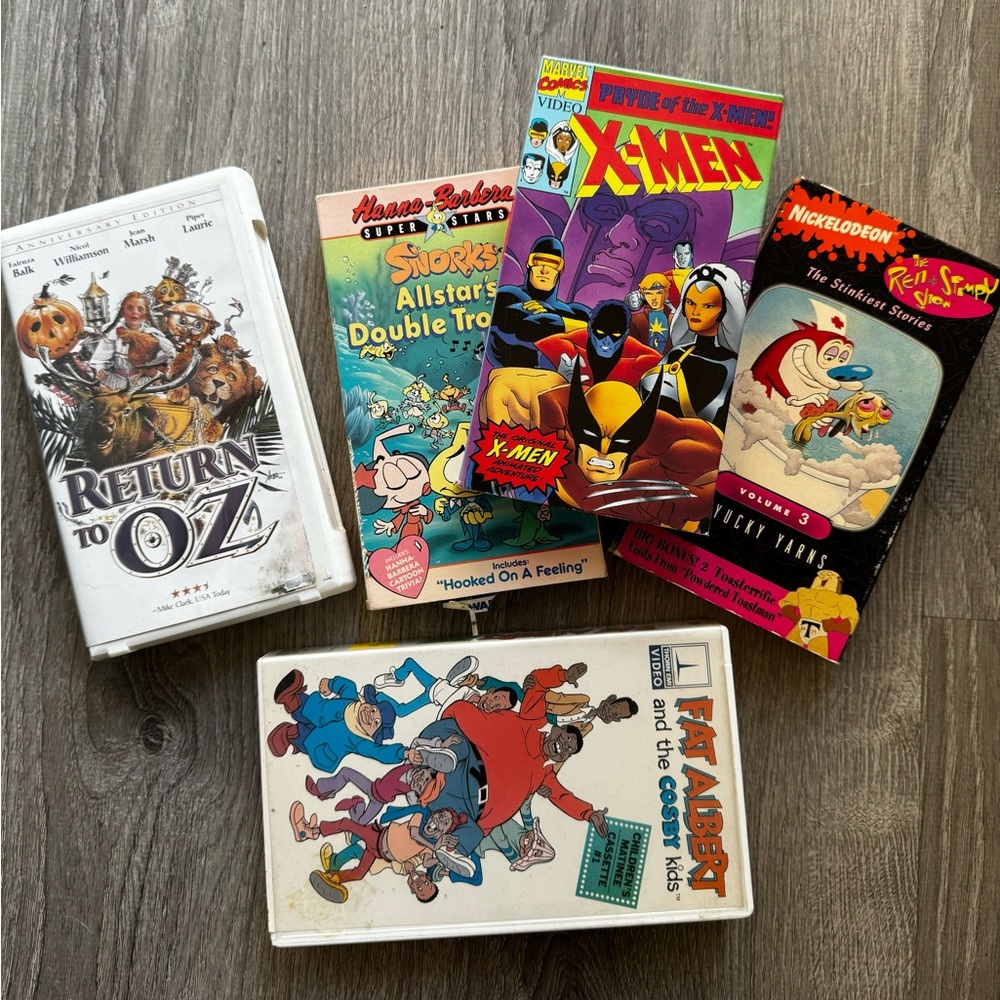 Set of 90’s VHS tapes